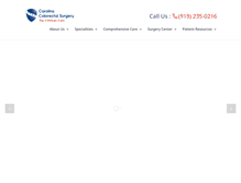 Tablet Screenshot of ccrsurgeons.com